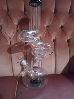 17" Zong Glass Bong Spiral Tube Beaker Bongs Thick Tall Dab Rig  review Dylan Sprowill