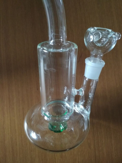 Cheap 10 Inch Tornado Cyclone Bong Clear Glass Dab Rig Turbine Perc Water Pipe review Osie Reyes 02