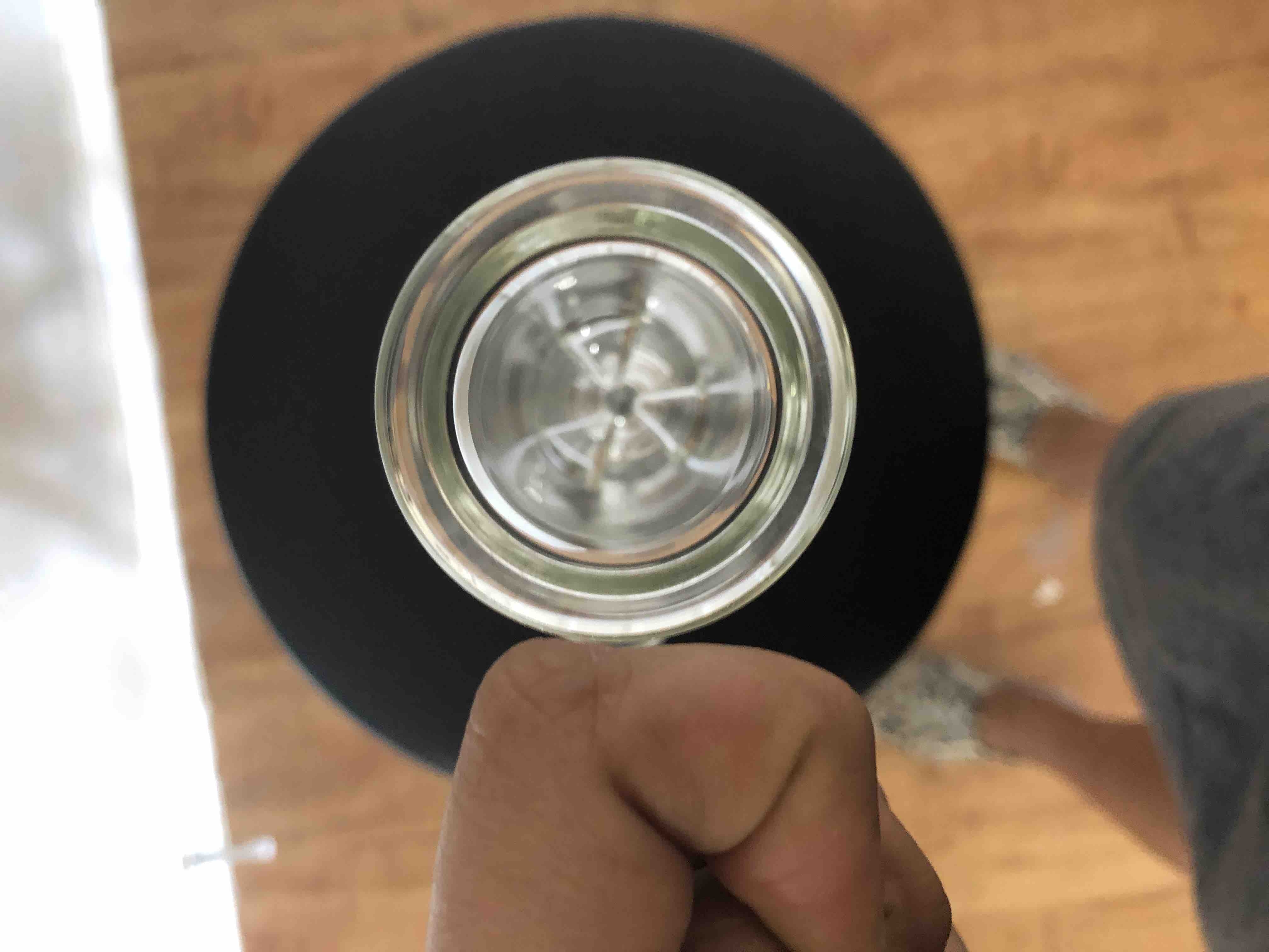 12 Inch Cheap Straight Tube Clear Bongs Triple Honeycomb Perc Glass Water Pipes review 0