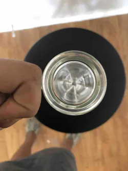 12 Inch Cheap Straight Tube Clear Bongs Triple Honeycomb Perc Glass Water Pipes review Ana 01
