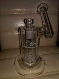 Best Cheap Mobius Sidecar Bubbler Bongs Clear Glass Matrix Perc Oil Dab Rigs review 0