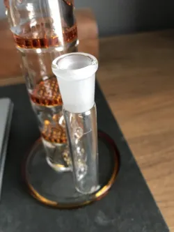 10 Inch Straight Cheap Bong Triple Honeycomb Perc Dab Rig Green Blue Glass Water Pipe review Michael_1465259649343 01