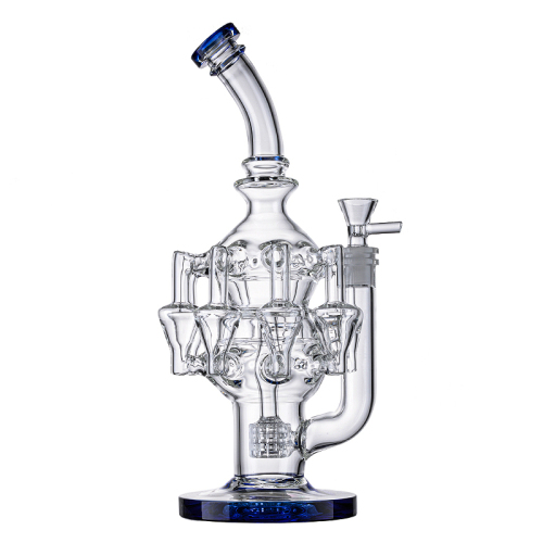 Chandelier Glass Recycler Bong