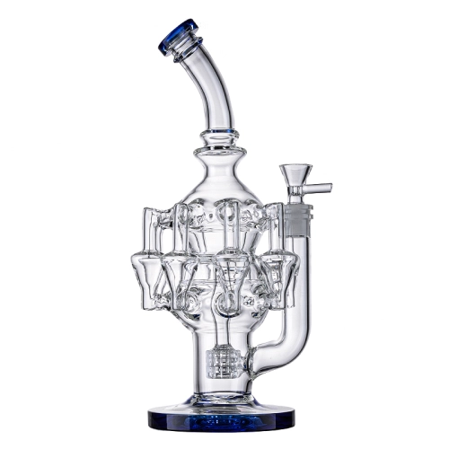 Chandelier Glass Recycler Bong