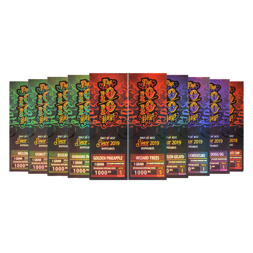 the 10/10 boys thc disposable vape