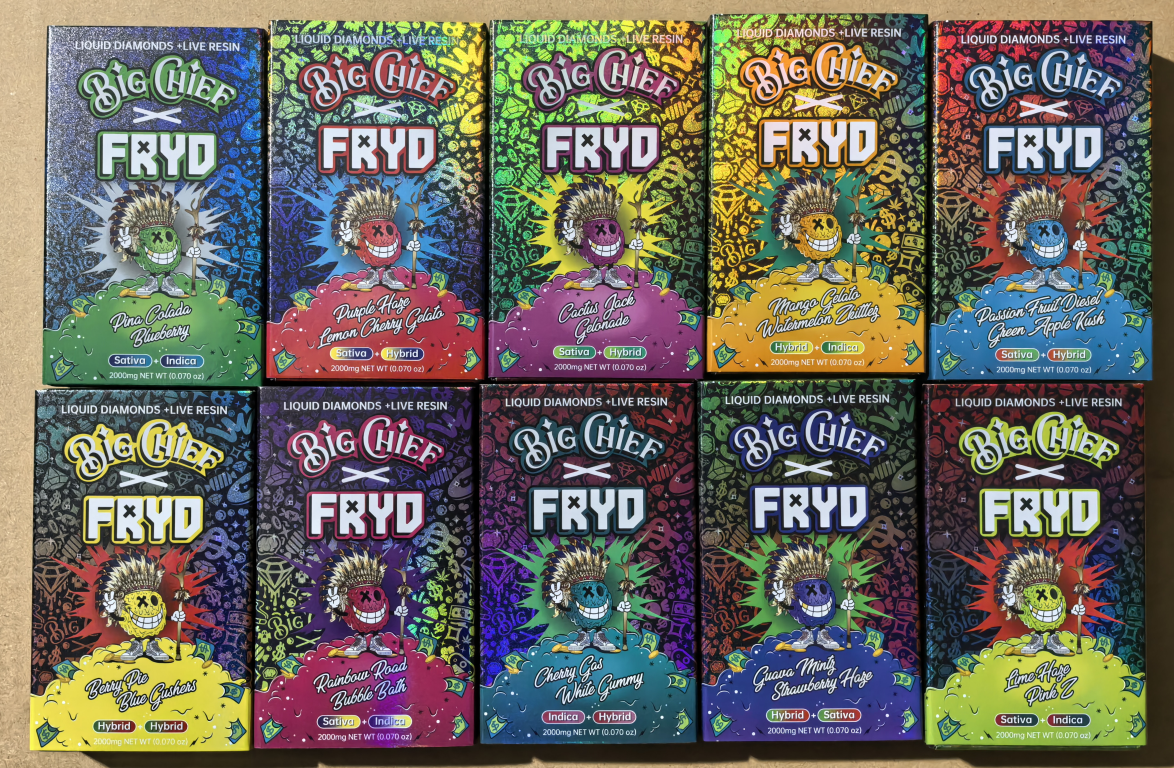 big chief x fryd 2g disposable