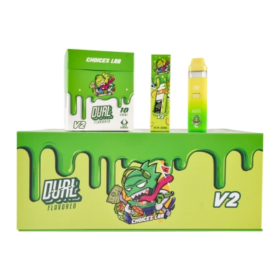 USA Stock 500pcs/case Choices Lab Dual Flavors 1g+1g Colorful Disposable Vape  01