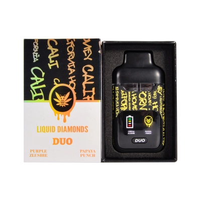 USA Stock 500pcs/case California Honey 2g Disposable Dual Chamber With Led Screen  02