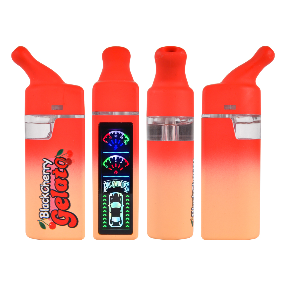 EU Stock 200pcs/case Packwoods 1ml Empty Disposable Vape With Digital Screen
