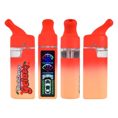 EU Stock 200pcs/case Packwoods 1ml Empty Disposable Vape With Digital Screen 02