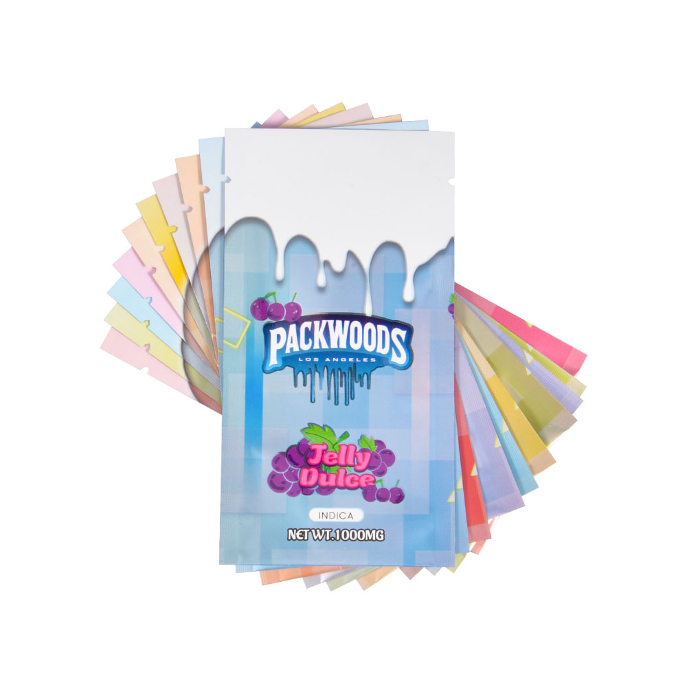 EU Stock 200pcs/case Packwoods 1ml Empty Disposable Vape With Digital Screen