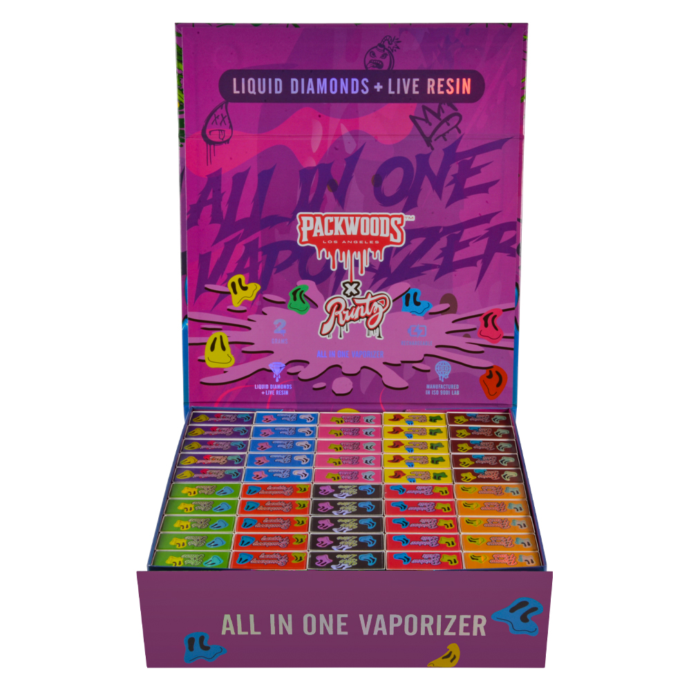 packwoods x runtz disposable vape uk