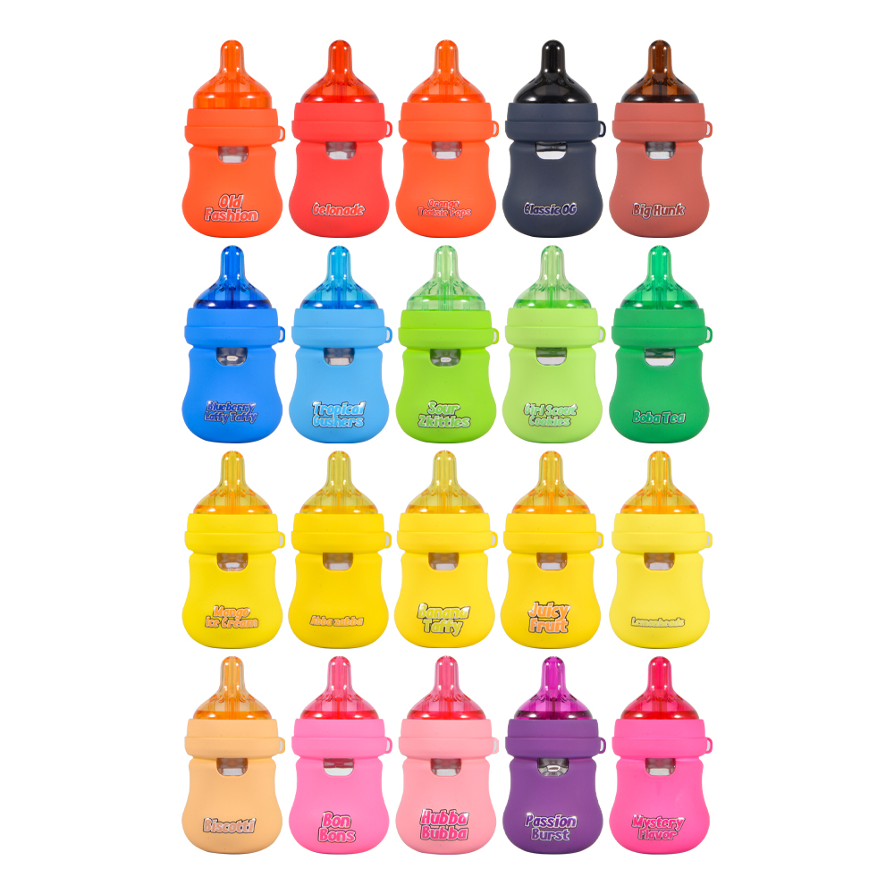 500pcs/case USA Stock Crybaby Baby Bottle Edition 2g Empty Disposable Vape