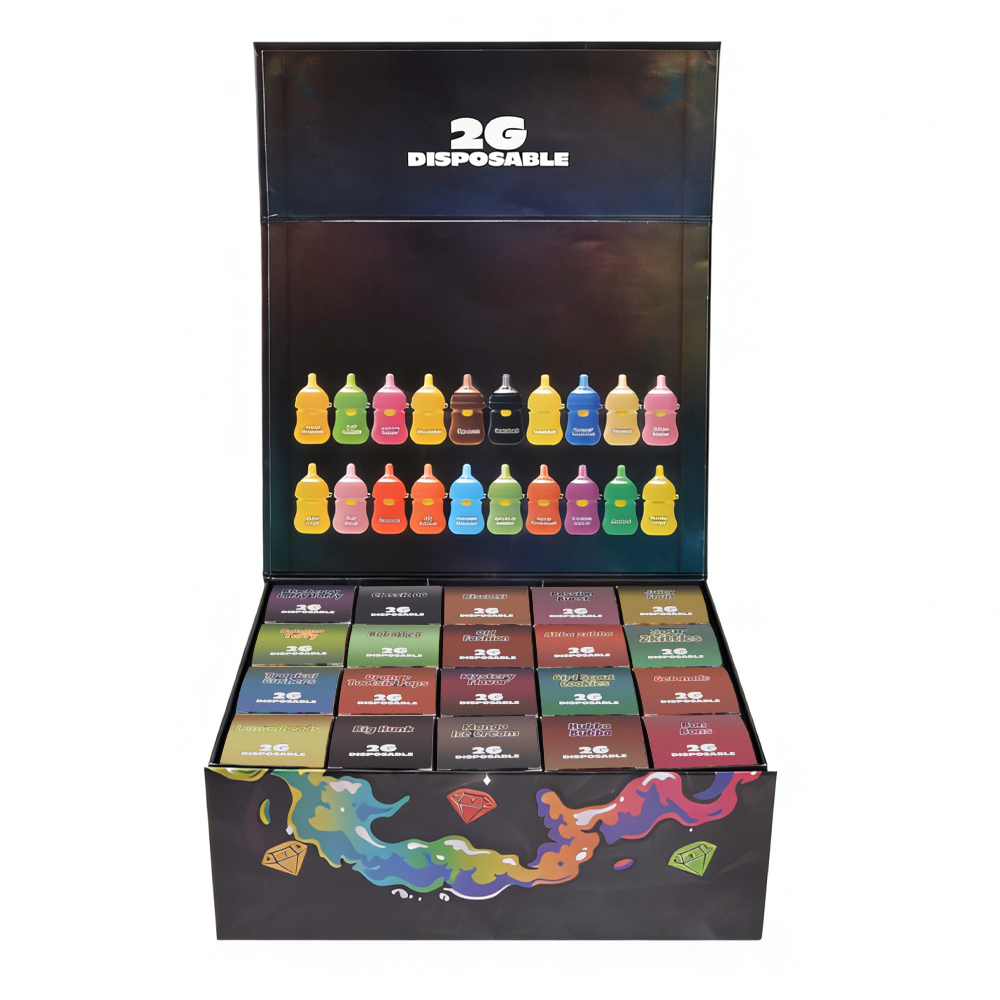 500pcs/case USA Stock Crybaby Baby Bottle Edition 2g Empty Disposable Vape