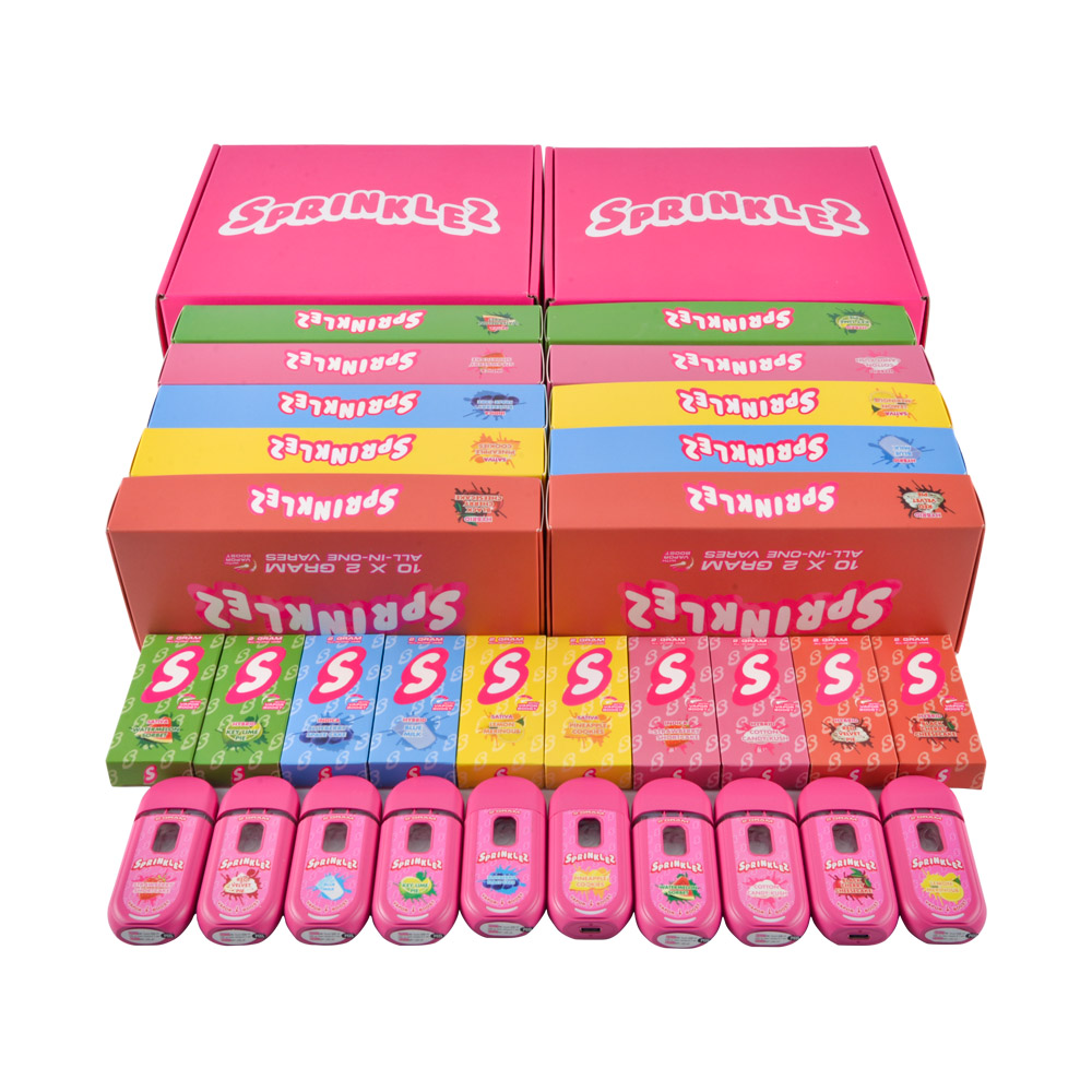 500pcs/case USA Stock Sprinklez 2g Disposable Liquid Dimand Vape