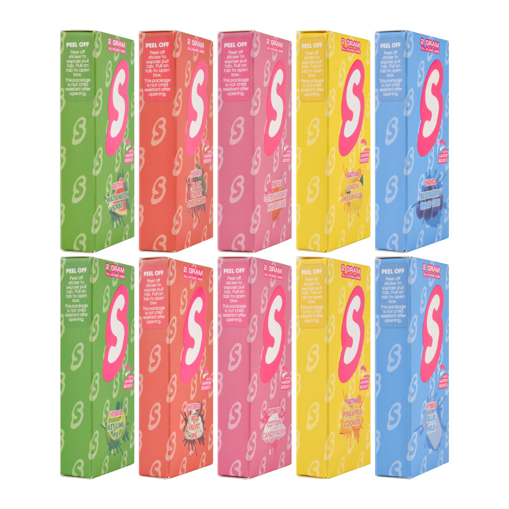 500pcs/case USA Stock Sprinklez 2g Disposable Liquid Dimand Vape