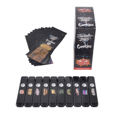 500pcs/case USA Stock Jungle Boys x Cookies 1g disposable Vape With Led Screen 01