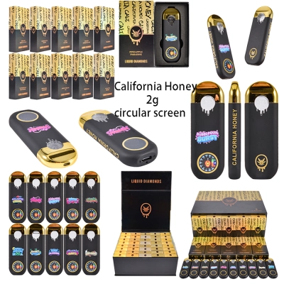 California Honey Disposable 2g Vape With Circular Screen 01