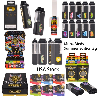 500pcs/case USA Stock Empty Muha Meds New York Summer Edition 2g Disposable 01