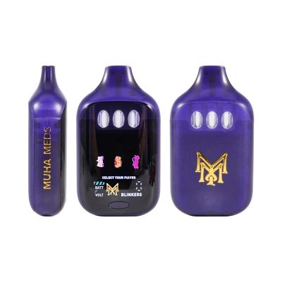 500pcs/case USA Stock Muha Meds 2g Triple Chambers Disposable Vape Pen With Screen 02