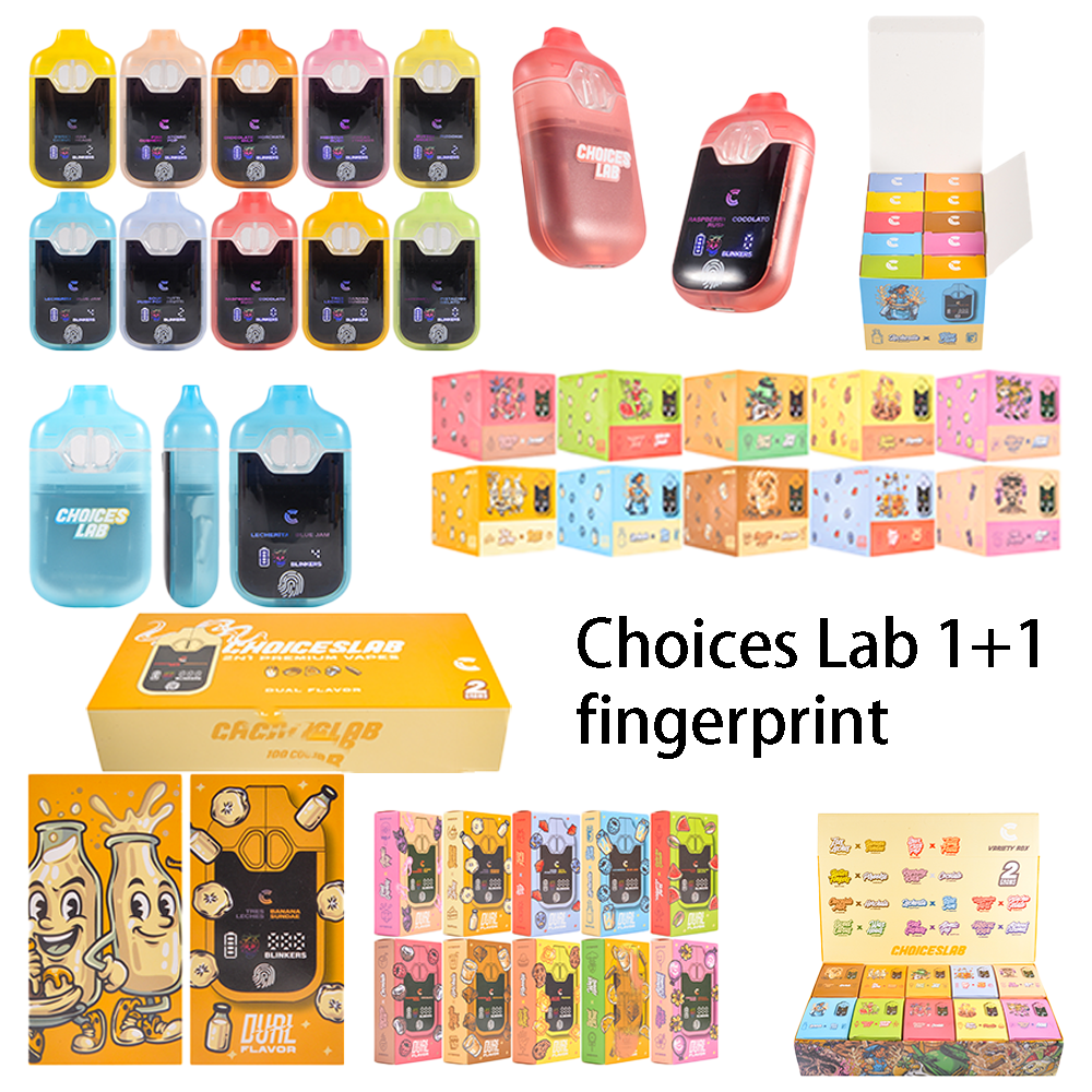 Choices Lab 2g Disposable Vape With Fingerprint Switch Digital screen & Dual Flavor
