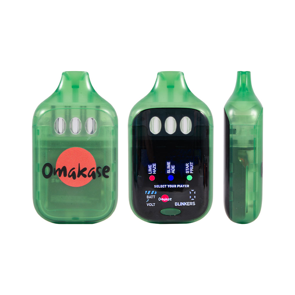 Omakase 2g Disposable Vape Triple Chambers With LED Screen