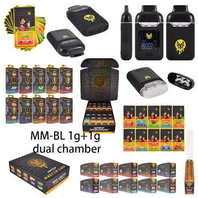 Empty Muha Meds & Blinkers BL 2g Dual Chamber Diaposable With Screen 01