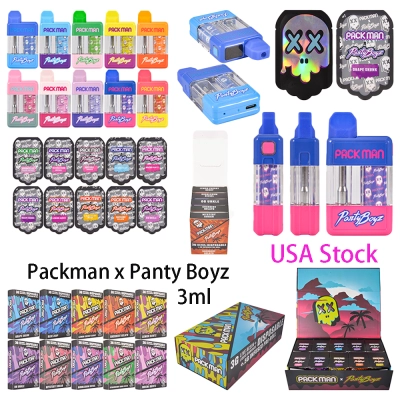 USA Stock 500pcs/case Packman x Panty Boyz 3g Disposable + Pre-Roll Paper 01