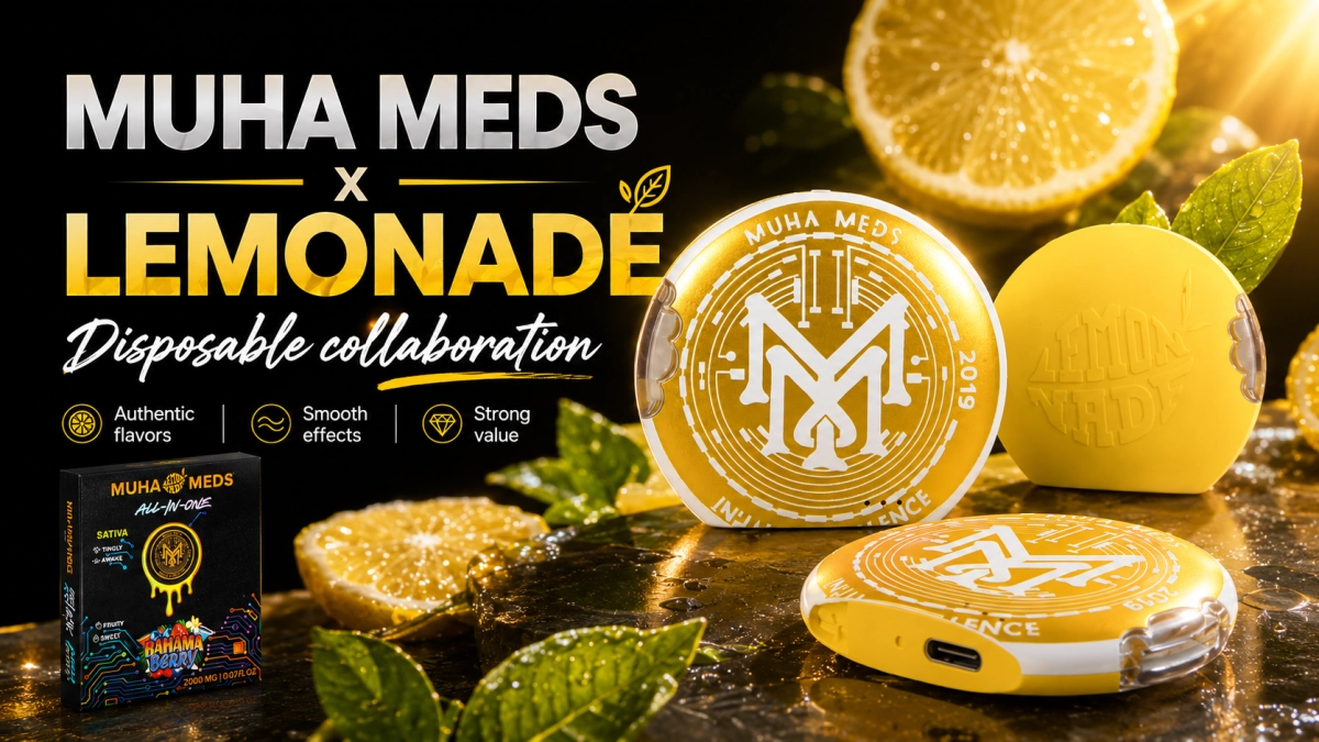 Muha Meds x Lemonade Disposable: Hit Your Taste