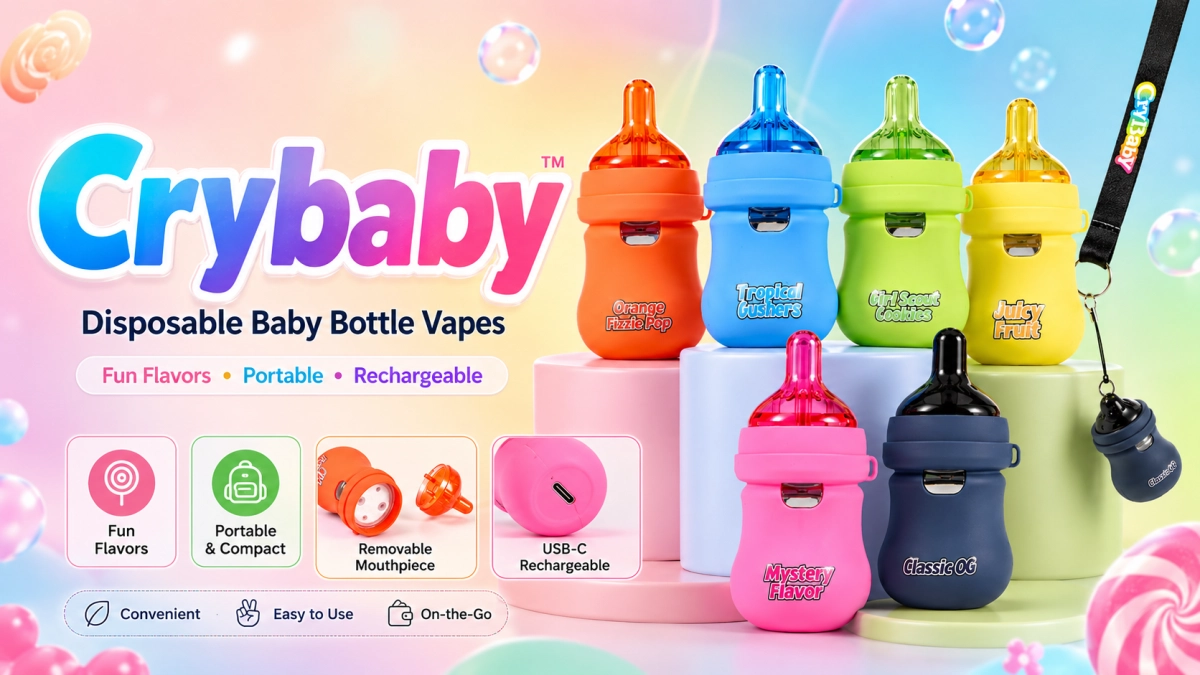 Should You Choose Crybaby Disposable Baby Bottle Vapes