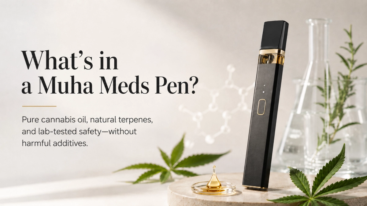 What’s Really in a Muha Meds Pen? Is it safe?
