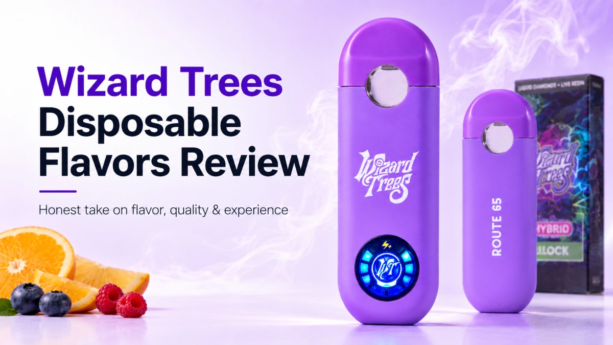 My Honest Review of Wizard Trees Disposable Vape Pen Flavors