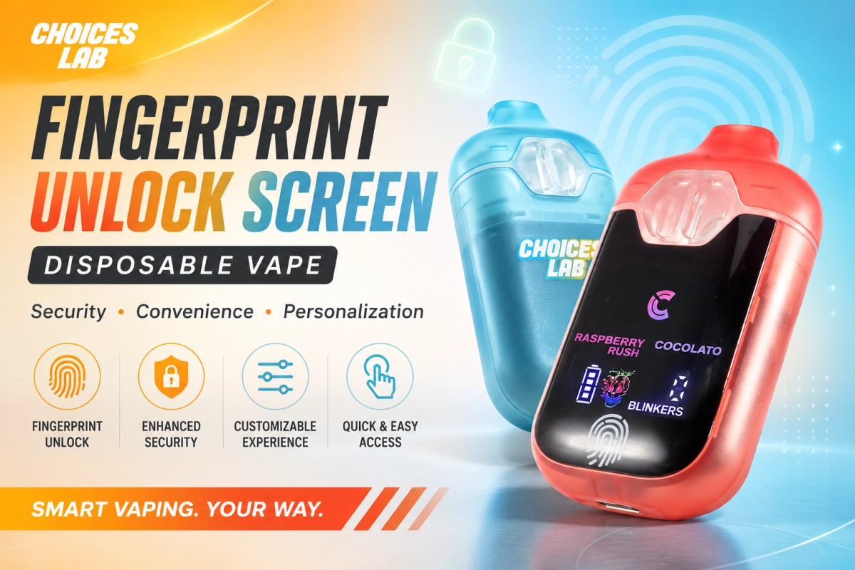 Do Choices Lab Disposable with Fingerprint Unlock Screen Really Make a Difference