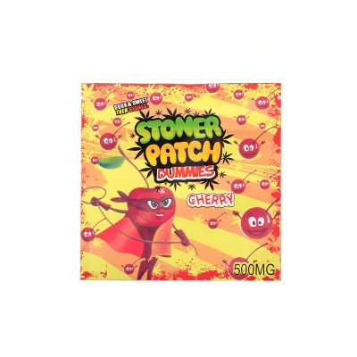 Stoner Patch Edibles Packaging Cannabis Bags 7 Flavors 350mg-500mg Capacity 02