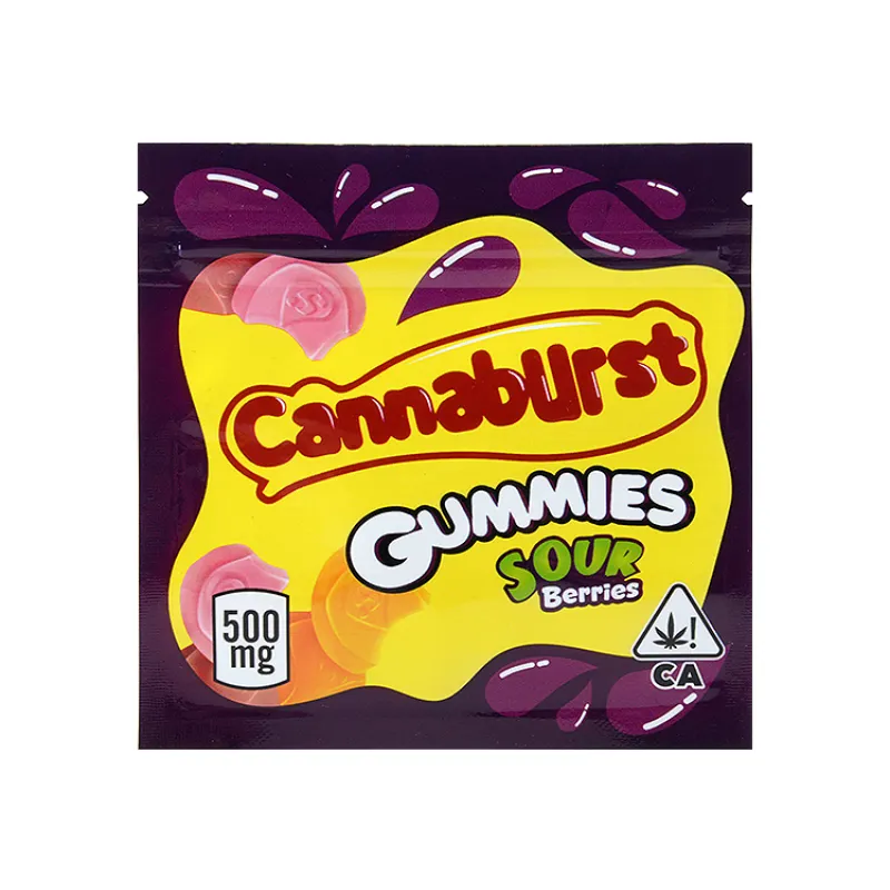 Cannaburst Gummies Sour Berries