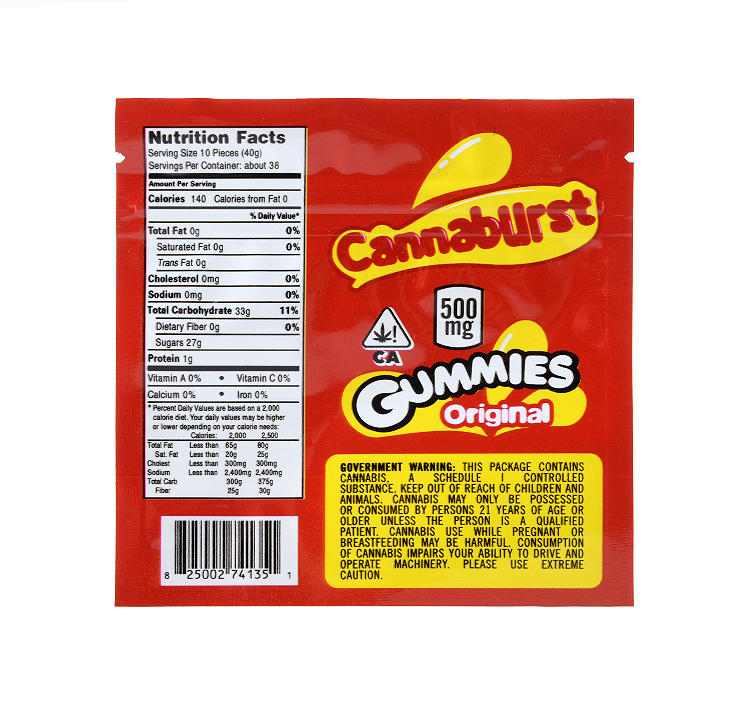 Cannaburst Gummies 500mg
Cannaburst Gummies Original