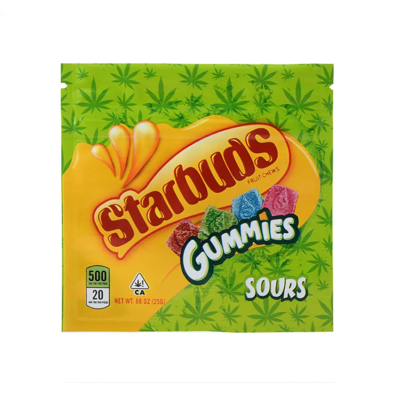 starbuds gummies 500mg
green
sour flavor