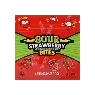 Sour Bites Edibles Packaging Cannabis Bags 3 Flavors 600mg Capacity 02