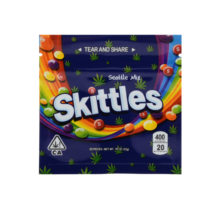 dark blue skittles packaging
seattle mix flavor