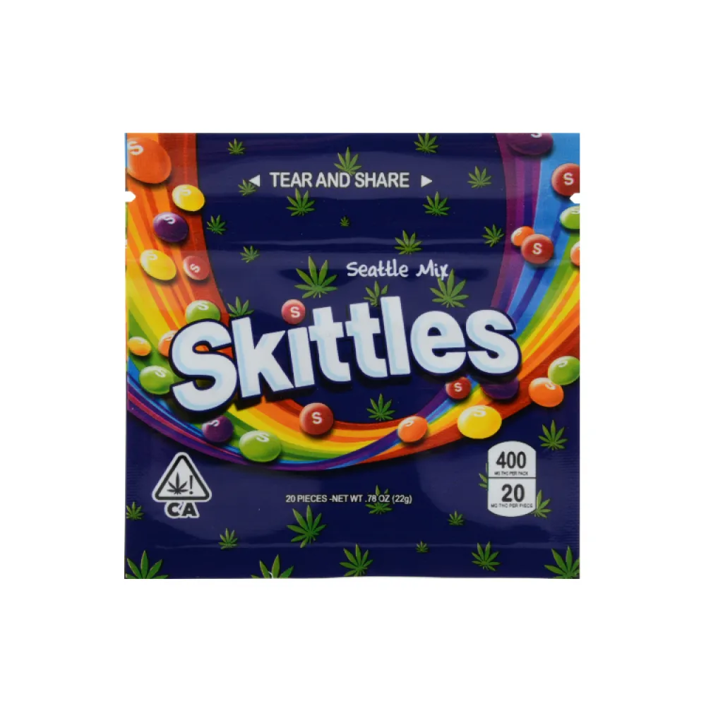 dark blue skittles packaging
seattle mix flavor
