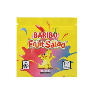 Baribo Edibles Packaging Cannabis Bags 6 Flavors 600mg Capacity 02