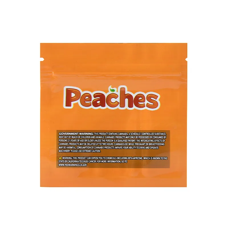 baribo peaches 600mg packaging