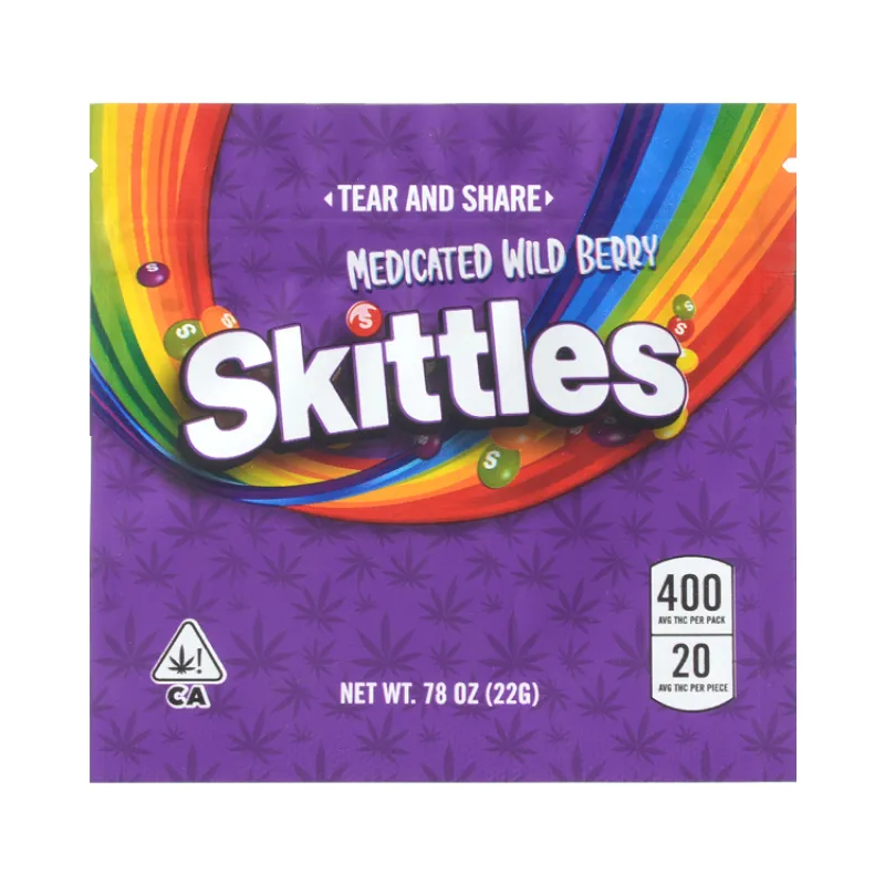 medicated wild berry skittles