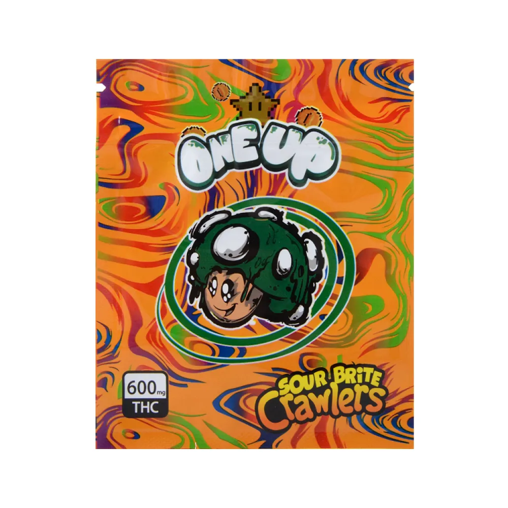 one up 600 thc
one up Sour Brite Crawlers