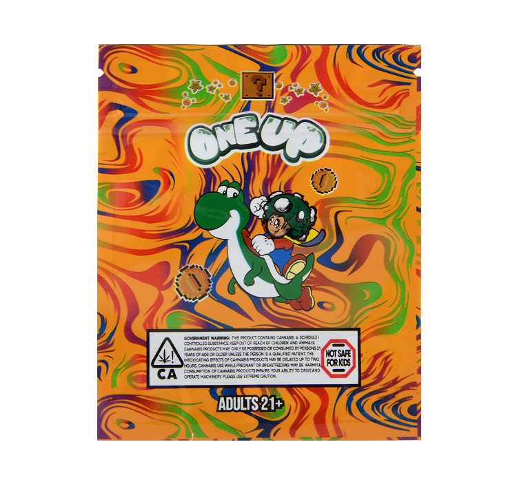 one up 600mg packaging
one up Sour Brite Crawlers