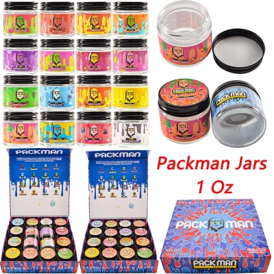 Packman Jars Packaging for Concentrate or Wax 16 Flavors 1 Oz 01