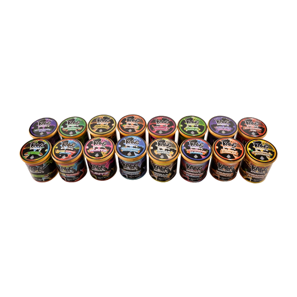 Moon Rocks Packaging Kaws Moonrocks Jars Packaging | Total 64 Flavors for Weed Packaging ...