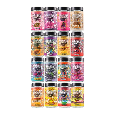 Persy Snowcaps Zaza Edition Jars Packaging for Weeds 16 Flavors 1 Oz 02
