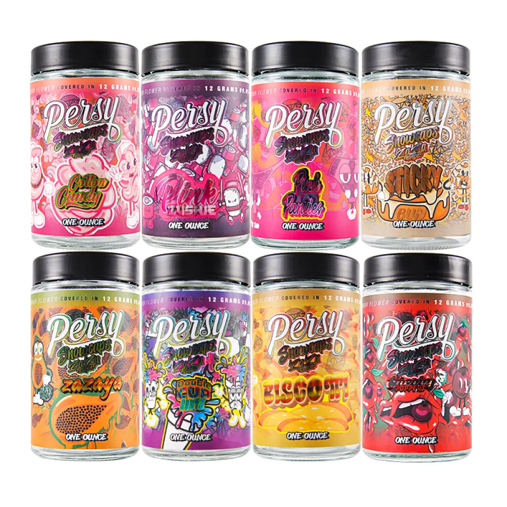 persy snow caps packaging