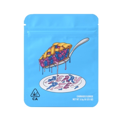 Cookies 3.5g 6 Flavors Smell Proof Resealable Mylar Packaging Cannabis Flower Weed Bags 02